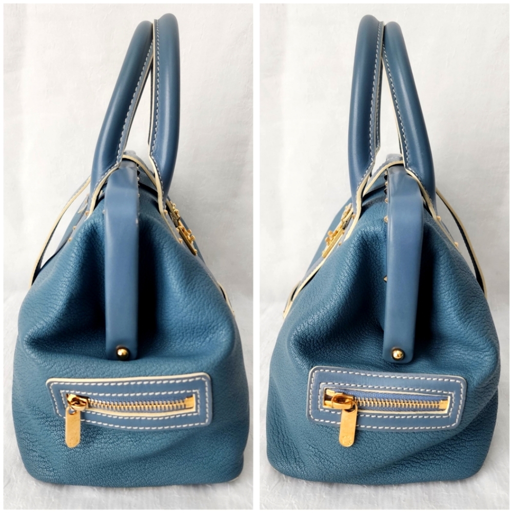 Auth LOUIS VUITTON Suhali L'Ingenieux Satchel Bag - Picture 12 of 13